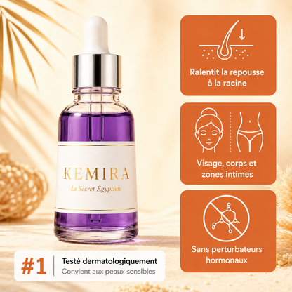 Kemira™ — Sérum Anti-Repousse au Cyperus Rotundus