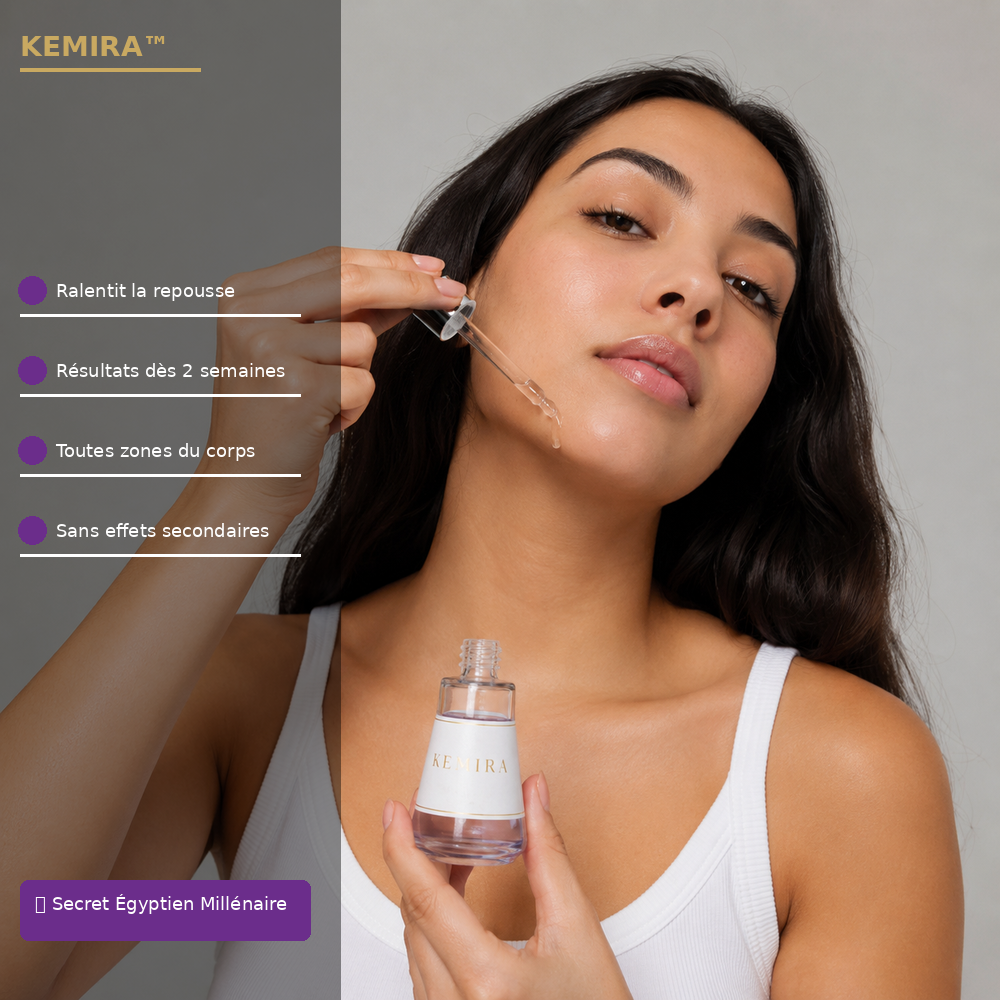 Kemira™ — Sérum Anti-Repousse au Cyperus Rotundus